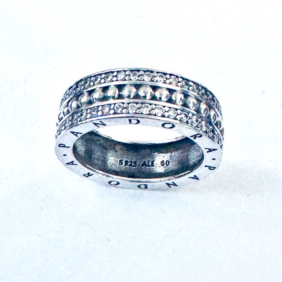 Pandora Ring - Forever Pandora Clear CZ Ring (190962CZ) - Picture 5 of 12